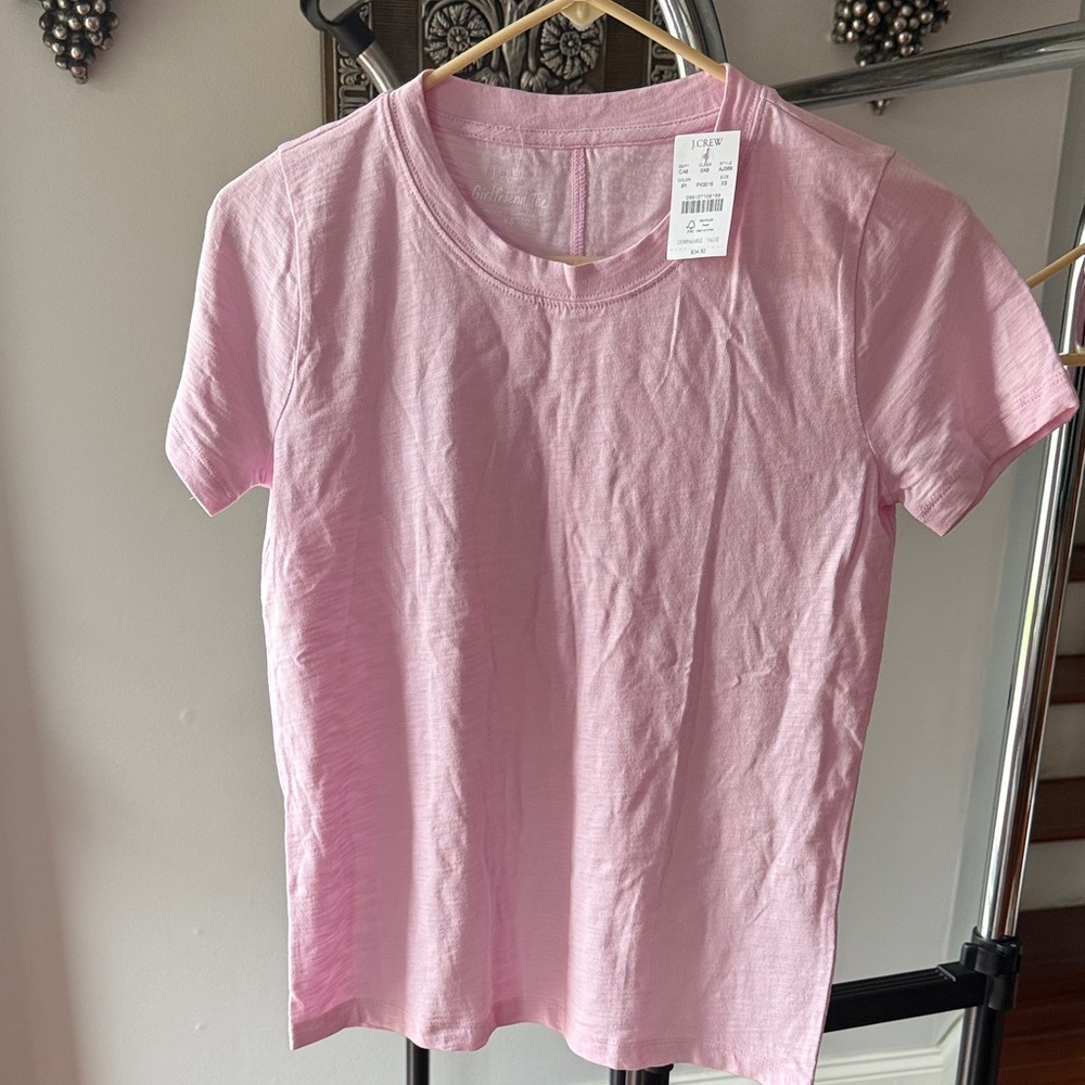 J. Crew Light Pink Short Sleeve Tee